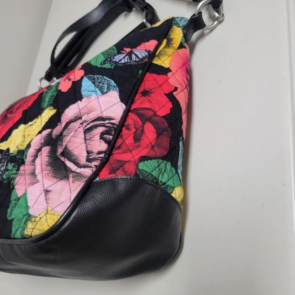 Vera Bradley Retired Vivian Havana Hobo Bag.
